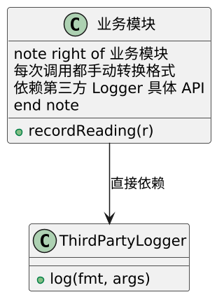 适配器模式（Adapter）：把不兼容的接口翻译成客户端要的 示意图